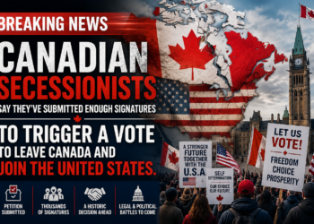 BREAKING NEWS: Secession Push Gains Momentum — Petition Filed to Leave Canada and Join the U.S.