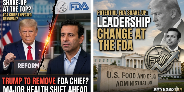 🚨 Shake-Up at the Top? Trump Expected to Remove FDA Chief in Major Health Policy Shift