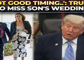 Why Donald Trump Reportedly Missed His Son’s Wedding — Inside the Moment That Sparked Public Attention